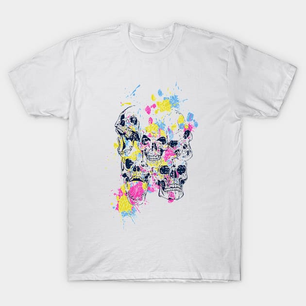 Punk Skull T-Shirt by Red Rov